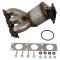 10 XC60; 08-10 V70, XC70; 07-10 S80 w/3.2L (for Cyl 1,2,3) Exh Man w/Cat Conv, Gskt & Hrdwre Kit