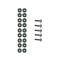 93-02 Mazda 626; 93-97 MX-6, Probe; 95-02 Millenia w/2.5L; 92-95 MX3 w/1.8L Valve Cover Gasket Kit