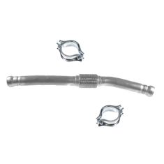 99-03 Saab 9-3 2.3L; 94-98 Saab 900 2.0L Intermediate Exhaust Pipe with Clamps