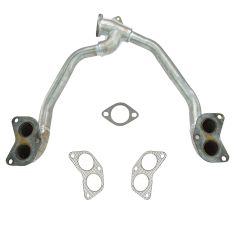 93-05 Subaru 1.8L, 2.2L, 2.5L Multifit Front Exhaust Pipe with Gaskets