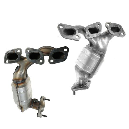 07-08 Ford Escape, Mercury Mariner w/3.0L Exhaust Manifold w/Catalytic Converter Pair