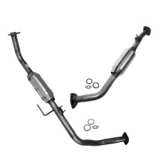 01-04 Toyota Sequoia w/4.7L Front Exhaust Pipe w/Integral Catalytic Converter PAIR