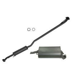 97-99 Toyota Camry 2.2L Muffler Exhaust Pipe System Kit w/Gaskets