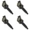 00-08 Chevy Pontiac Toyota Multifit 1.8L Ignition Coil (SET of 4)