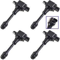 02-06 Nissan Sentra Altima 05-06 X-Trail 2.5L Ignition Coil (SET of 4)