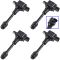 02-06 Nissan Sentra Altima 05-06 X-Trail 2.5L Ignition Coil (SET of 4)