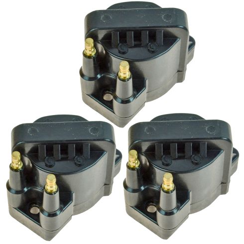 86-05 GM Style Ignition Coil for 6 Cyl (Set of 3)