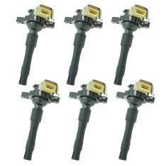95-03 BMW 3, 5, X, Z Series Plug Mounted Ignition Coil (SET of 6)