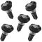 02-06 GM Trailblazer Colorado 03-08 Isuzu 4.2L 3.5L 2.8L Ignition Coil Set of 5