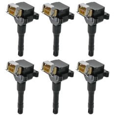 91-99 BMW 3, 5, Series Multifit Ignition Coil Set of 6