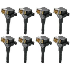 91-99 BMW  5, 7, 8 Series Multifit Ignition Coil Set of 8
