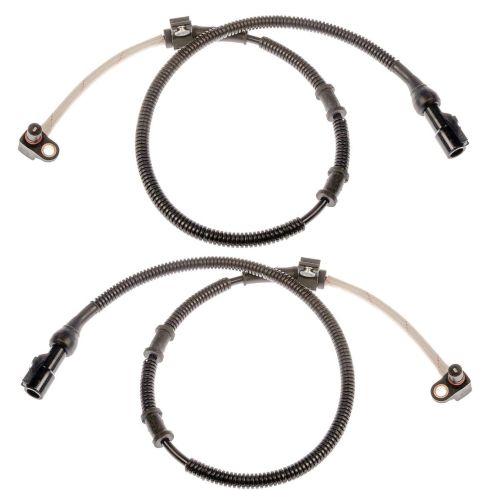97-02 Expedition; 97-04 F150; 97-99 F250; 98-02 Navigator 4WD Front Wheel ABS Sensor w/Harn Pair