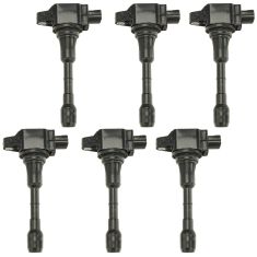 09-13 370Z; 08-13 G37; 11-13 M37 Ignition Coil Set of 6
