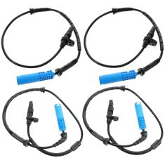 00 (from 4/00)-03 BMW X5 Front & Rear Wheel ABS Sensor Kit (Set of 4)