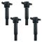 11-16 Elantra, 14-17 Forte, Rondo; 12-16 Soul; 15-16 Tucson w/1.8L, 2.0L Ignition Coil (Set of 4)