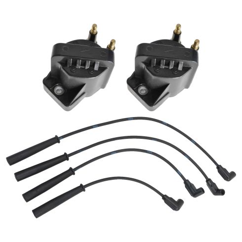 Saturn SC1 SL SL1 SW1 3 Piece Ignition Kit TRQ TKA19252