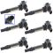 04-09 Buick, Cadillac, Chevy, GMC, Saturn Multifit 2.8L, 3.6L Ignition Coil Set of 6 (Delphi)
