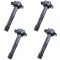 07-12 RDX; 02-06 RSX; 04-08 TSX; 00-11 Honda Mulitifit 2.0, 2.2, 2.3, 2.4 Ign Coil(Set of 4)(Delphi)