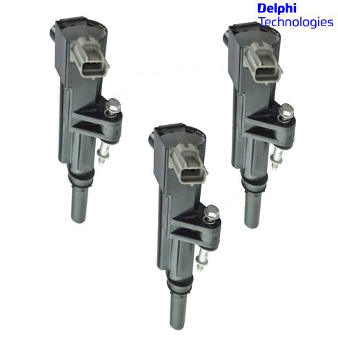 09-12 Dodge, Jeep, Mitsubishi, Ram Multifit w/3.7L Ignition Coil (Set of 3) (Delphi)