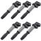 01-14 BMW; 07-14 Mini Multifit (Bosch Style) Ignition Coil Set of 6(Delphi)