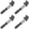 01-14 BMW; 07-14 Mini Multifit (Bosch Style) Ignition Coil Set of 4(Delphi)