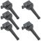 99-09 Volvo C70, S60, S70, S80, V70, XC70, XC90 Multifit Ignition Coil Set of 5 (Delphi)