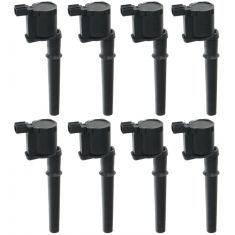 97-08 Ford Lincoln Mercury 4.6L 5.4L DOHC Multiuse Ignition Coil (SET OF 8) (MOTORCRAFT)