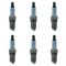 99-06 Ford; 97-06 Lincoln; 00-09 Mercury w/V6, V8 Spark Plug Set of 6  (Motorcraft)