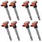 05-14 Audi A4, A5, A6, A7, A8, Q5, Q7, R8, S4, S5, S6, S8, SQ5 Touareg Ignition Coil Set of 8 (VW)