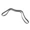 Serpentine Belt (AC DELCO 8K810)