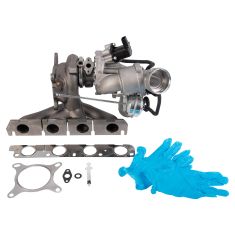 Turbocharger with Exhaust Manifold