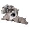 Turbocharger with Exhaust Manifold