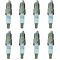 AC DELCO Iridium Spark Plug Set of 8  (41-110) (AC Delco)