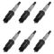 70-90 Chevy, GMC Multifit; 72-73 Ventura w/V8 Engine Spark Plug R44T Set of 6  (AC Delco)