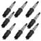 70-90 Chevy, GMC Multifit; 72-73 Ventura w/V8 Engine Spark Plug R44T Set of 8  (AC Delco)