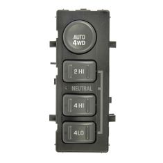 Dash Mounted 4 Wheel Drive Switch for Models with AUTO 4WD