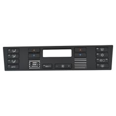 01 (from 4-1-01)-03 BMW 525i, 530i, 540i, M5; 01-06 X5 Climate Control Faceplate w/Push Buttons