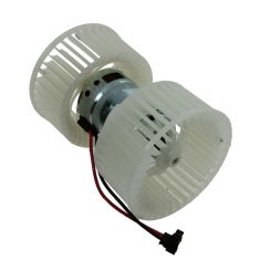 Heater Blower Motor with Dual Fan Cage