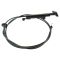 98-11 Ford Crown Victoria, Mercury Grand Marquis, Lincoln Town Car Hood Release Cable w/Pull Handle