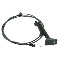 98-11 Ford Crown Victoria, Mercury Grand Marquis, Lincoln Town Car Hood Release Cable w/Pull Handle