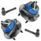 97-01 Chevy, Olds, Pontiac Multifit Wheel Hub & Outer Tie Rod Kit (Set of 4)