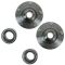 Front Wheel Hubs, Bearings & Outer Tie Rod Kit for Nissan Altima Maxima