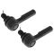 Front Wheel Hubs, Bearings & Outer Tie Rod Kit for Nissan Altima Maxima