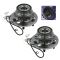 95-00 GM FS Truck SUV w/4WD Front Wheel Bearing & Hub Assy w/Tie Rod Kit (Set of 8)