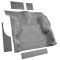 95-01 GMC Jimmy Cargo Area Carpet 8082 Crystal Blue