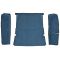 83-91 Mitsubishi Montero Cargo Area Carpet 801 Black