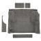 96-01 Oldsmobile Bravada Cargo Area Carpet 801 Black