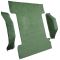 75-77 Chevrolet K5 Blazer Cargo Area Carpet 869 Willow Green