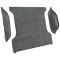 80-93 Ford Bronco Cargo Area Carpet 7701 Graphite