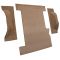 74 Chevrolet C10 Suburban Cargo Area Carpet 801 Black